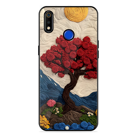 Nature Tree Printed Protective Phone Cover for Realme 3I