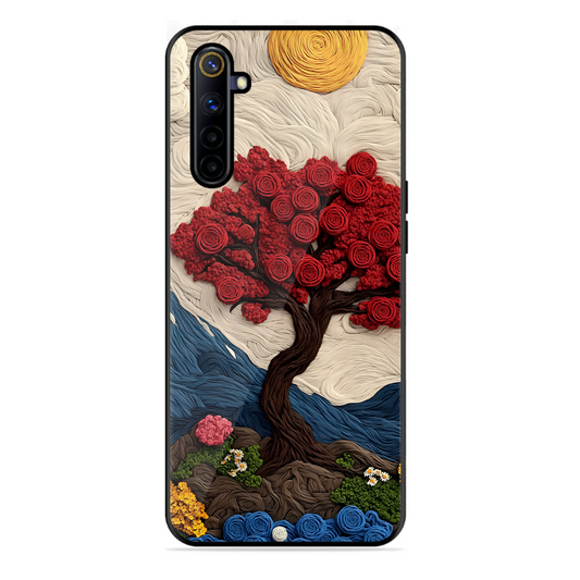 Nature Tree Printed Protective Phone Cover for Realme 6I