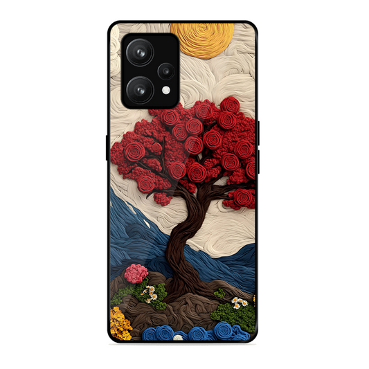 Nature Tree Printed Protective Phone Cover for Realme 9 4G