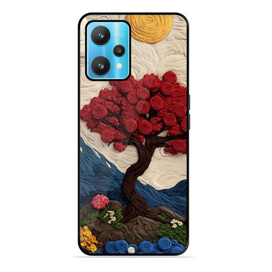 Nature Tree Printed Protective Phone Cover for Realme 9 Pro 5G