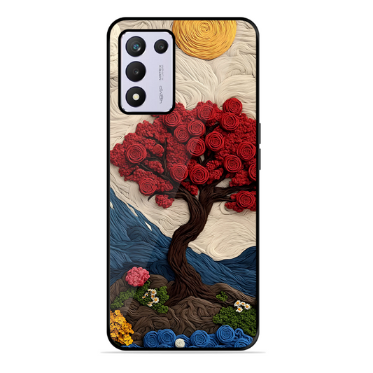 Nature Tree Printed Protective Phone Cover for Realme 9 Se 5G