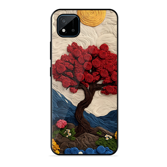 Nature Tree Printed Protective Phone Cover for Realme C11 2021