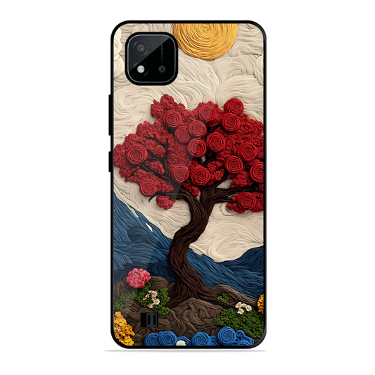 Nature Tree Printed Protective Phone Cover for Realme C20