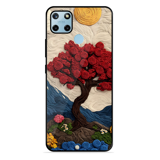 Nature Tree Printed Protective Phone Cover for Realme C25Y