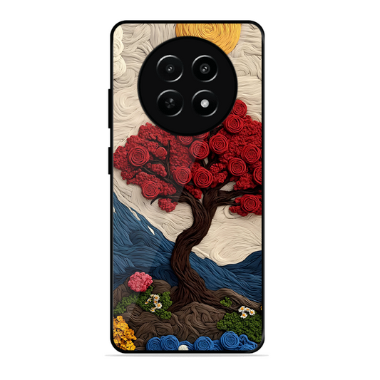 Nature Tree Printed Protective Phone Cover for Realme C65 5G