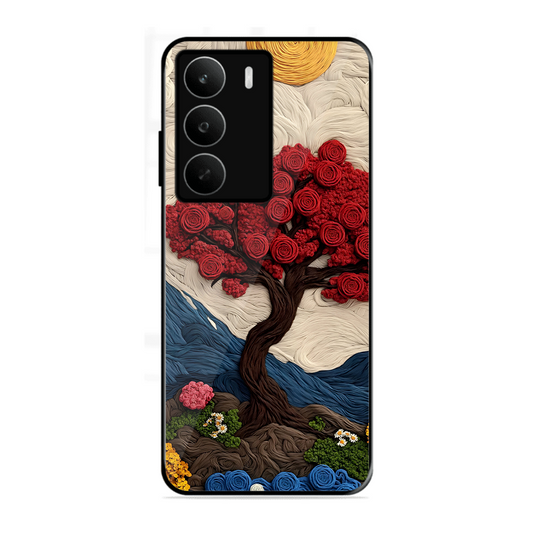 Nature Tree Printed Protective Phone Cover for Realme C75 5G