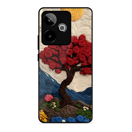 Nature Tree Printed Protective Phone Cover for Realme Gt 7T 5G