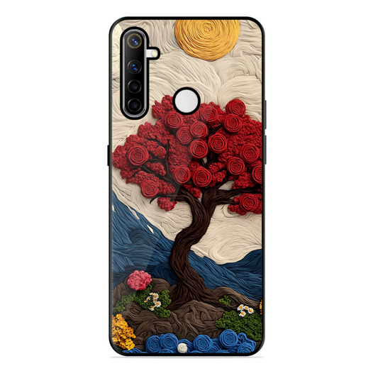 Nature Tree Printed Protective Phone Cover for Realme Narzo 10