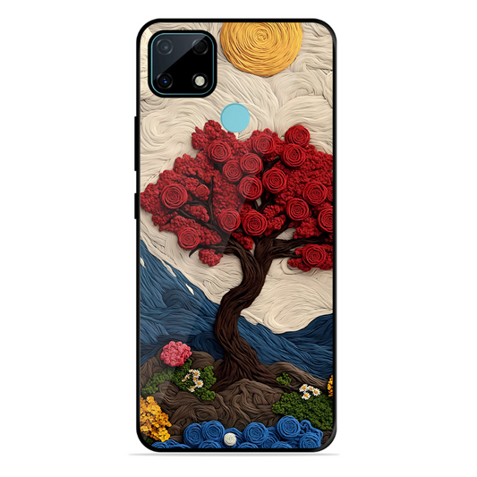 Nature Tree Printed Protective Phone Cover for Realme Narzo 30A