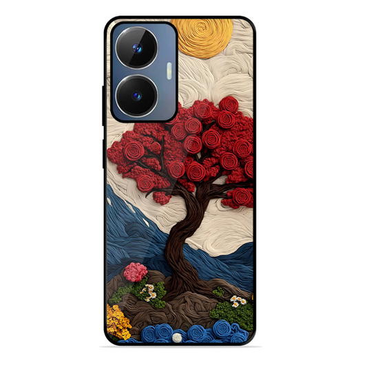 Nature Tree Printed Protective Phone Cover for Realme Narzo N55