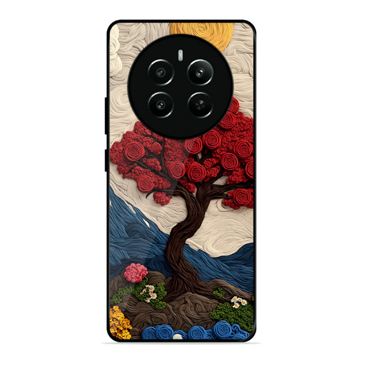 Nature Tree Printed Protective Phone Cover for Realme P1 5G