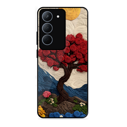 Nature Tree Printed Protective Phone Cover for Realme P3X 5G