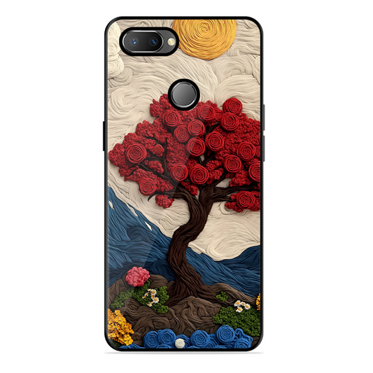 Nature Tree Printed Protective Phone Cover for Realme U1