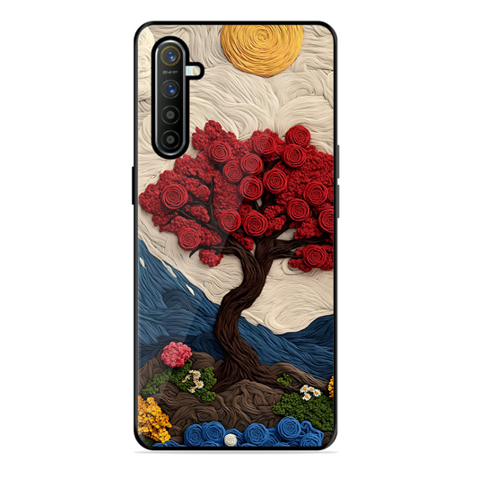 Nature Tree Printed Protective Phone Cover for Realme X2