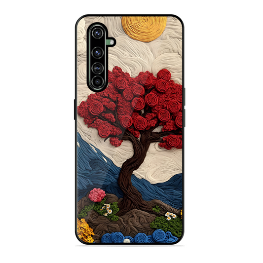 Nature Tree Printed Protective Phone Cover for Realme X50 Pro