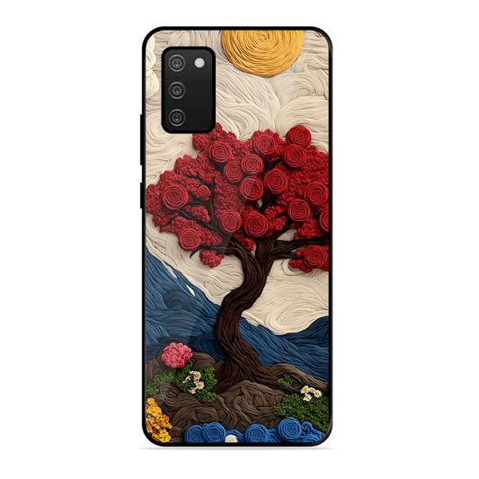 Nature Tree Printed Protective Phone Cover for Samsung Galaxy A02S