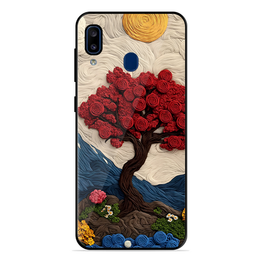 Nature Tree Printed Protective Phone Cover for Samsung Galaxy A20