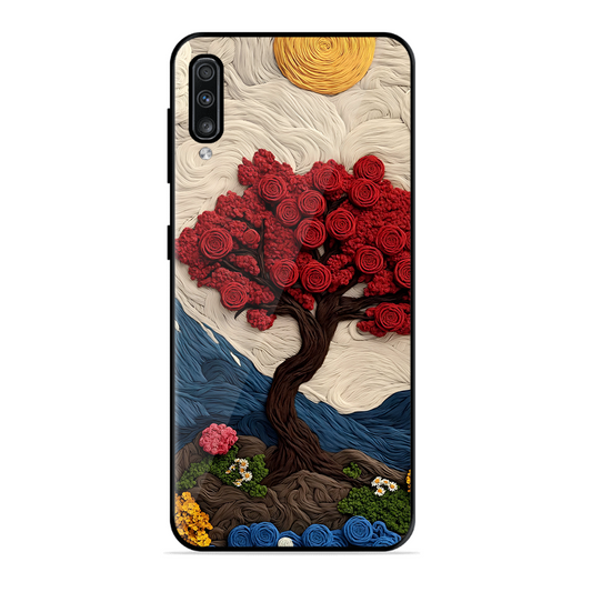 Nature Tree Printed Protective Phone Cover for Samsung Galaxy A70S
