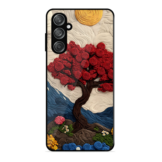 Nature Tree Printed Protective Phone Cover for Samsung Galaxy F15 5G