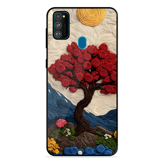 Nature Tree Printed Protective Phone Cover for Samsung Galaxy M21 4G