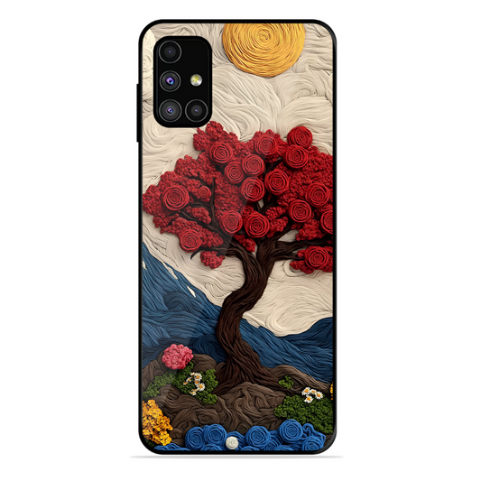Nature Tree Printed Protective Phone Cover for Samsung Galaxy M31S