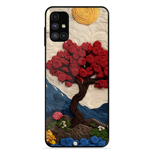 Nature Tree Printed Protective Phone Cover for Samsung Galaxy M51