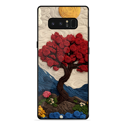Nature Tree Printed Protective Phone Cover for Samsung Galaxy Note 8