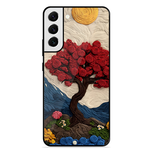 Nature Tree Printed Protective Phone Cover for Samsung Galaxy S21 Fe 5G