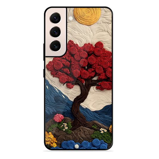 Nature Tree Printed Protective Phone Cover for Samsung Galaxy S21 Plus