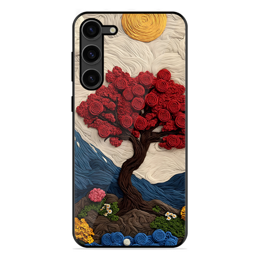 Nature Tree Printed Protective Phone Cover for Samsung Galaxy S23 Plus 5G