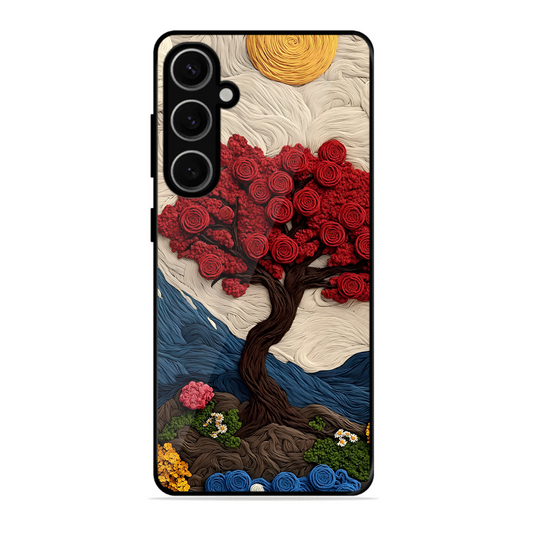 Nature Tree Printed Protective Phone Cover for Samsung Galaxy S24 Plus 5G