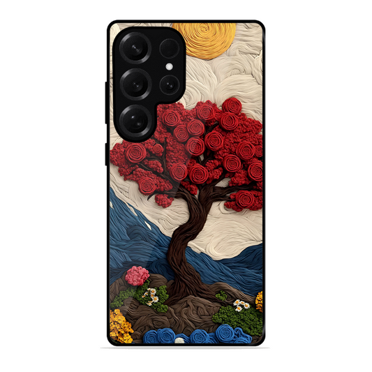 Nature Tree Printed Protective Phone Cover for Samsung Galaxy S25 Ultra 5G