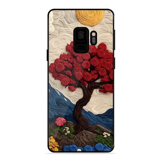 Nature Tree Printed Protective Phone Cover for Samsung Galaxy S9