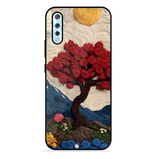 Nature Tree Printed Protective Phone Cover for Vivo S1