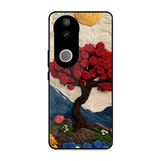 Nature Tree Printed Protective Phone Cover for Vivo T4R 5G