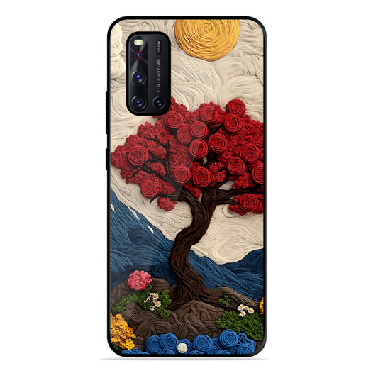 Nature Tree Printed Protective Phone Cover for Vivo V19
