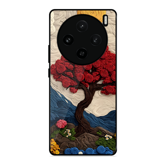 Nature Tree Printed Protective Phone Cover for Vivo X100 5G