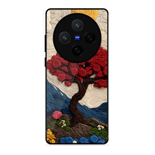 Nature Tree Printed Protective Phone Cover for Vivo X200 5G