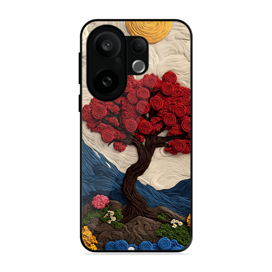 Nature Tree Printed Protective Phone Cover for Vivo X200 FE 5G