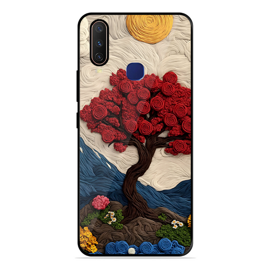 Nature Tree Printed Protective Phone Cover for Vivo Y15