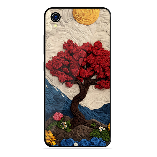 Nature Tree Printed Protective Phone Cover for Vivo Y1S