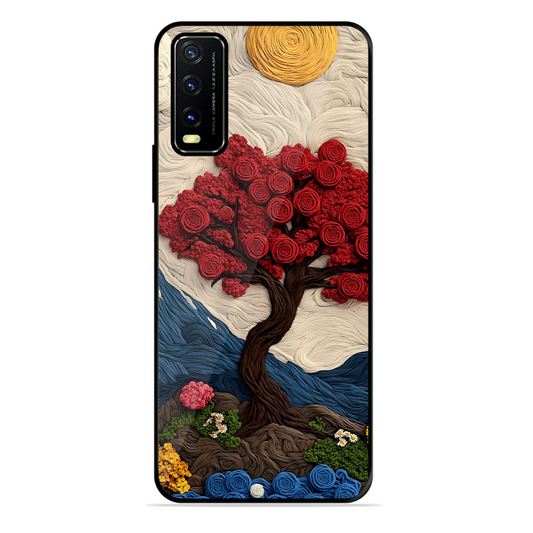 Nature Tree Printed Protective Phone Cover for Vivo Y20I