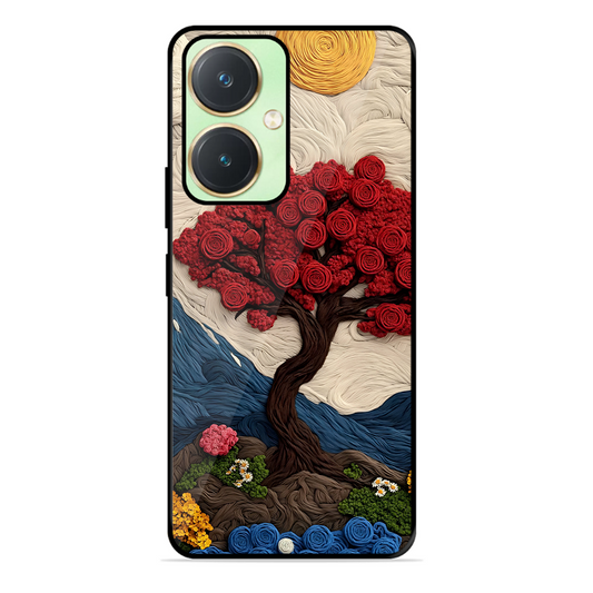Nature Tree Printed Protective Phone Cover for Vivo Y27