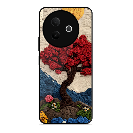 Nature Tree Printed Protective Phone Cover for Vivo Y39 5G