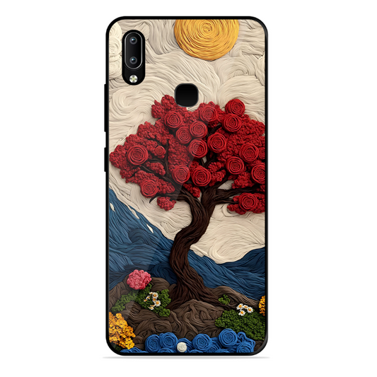Nature Tree Printed Protective Phone Cover for Vivo Y91