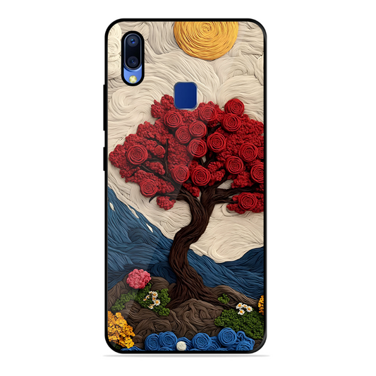 Nature Tree Printed Protective Phone Cover for Vivo Y95