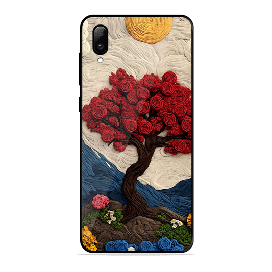 Nature Tree Printed Protective Phone Cover for Vivo Y97
