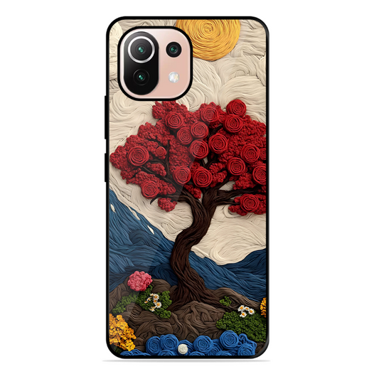 Nature Tree Printed Protective Phone Cover for Xiaomi Mi 11 Lite