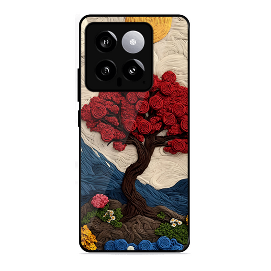 Nature Tree Printed Protective Phone Cover for Xiaomi Mi 15 5G