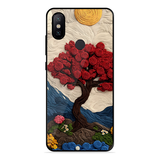 Nature Tree Printed Protective Phone Cover for Xiaomi Mi A2